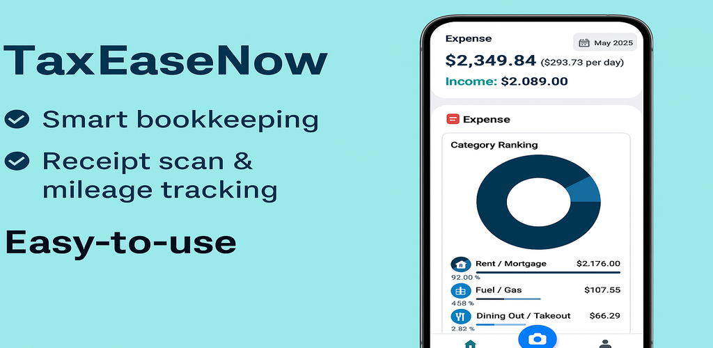TaxEaseNow mobile app preview